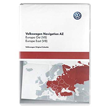 Volkswagen map update europe map
